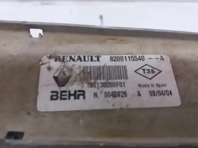 Second-hand car spare part intercooler for renault megane ii sedán (lm0/1_) 1.5 dci (lm0f, lm0t, lm2b) oem iam references 8200700172  