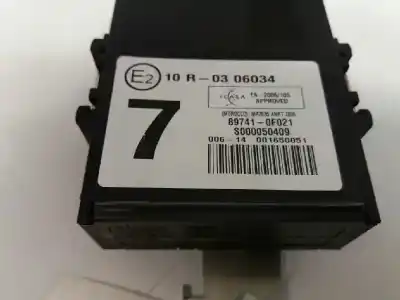 Second-hand car spare part electronic module for toyota verso (aur2/zgr2) 1.6 comfort oem iam references 897410f021  