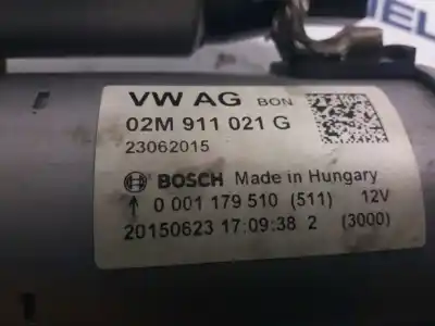 İkinci el araba yedek parçası MOTOR ÇALISIYOR için SKODA FABIA  OEM IAM referansları 02M911021G  
