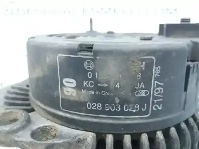 Peça sobressalente para automóvel em segunda mão alternador por seat cordoba berlina (6k2) glx referências oem iam 028903028j