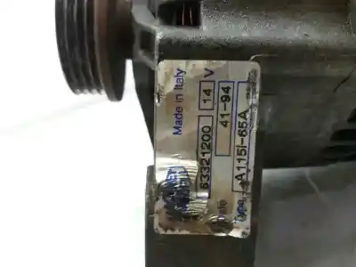 Peça sobressalente para automóvel em segunda mão alternador por fiat punto (176_) 1.4 gt turbo (176ad_) referências oem iam 63321200