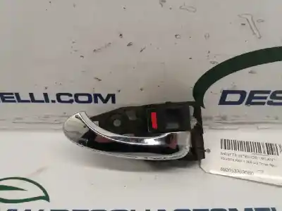 Peça sobressalente para automóvel em segunda mão puxador interior dianteiro direito por toyota rav 4 (a3) sol referências oem iam 6920533090b0