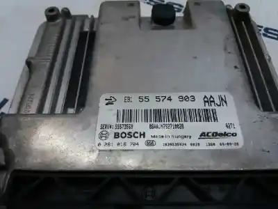 Second-hand car spare part ecu engine control for opel insignia a sedán (g09) 2.0 cdti (69) oem iam references 55574903aa  