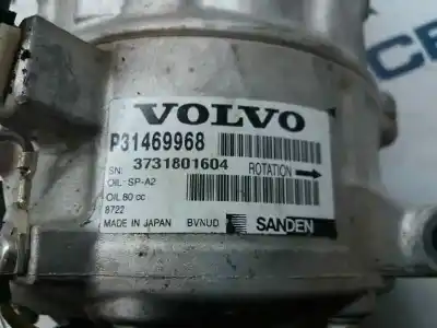Piesă de schimb auto la mâna a doua COMPRESOR DE AER CONDIȚIONAT pentru VOLVO XC60  Referințe OEM IAM 3731801604  