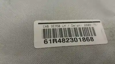 Peça sobressalente para automóvel em segunda mão airbag de cortina dianteiro esquerdo por seat leon (1p1) reference referências oem iam 1p0880741b  