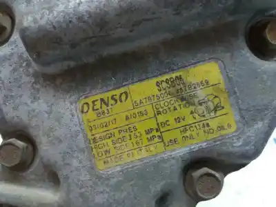 Second-hand car spare part air conditioning compressor for fiat stilo (192) 1.2 16v oem iam references scsb06  
