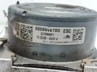 Second-hand car spare part abs for citroen c4 cactus feel oem iam references 9808898780  