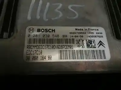 Автозапчастина б/у ебу контролер двигуна для citroen c4 cactus feel посилання на oem iam 9808016480  