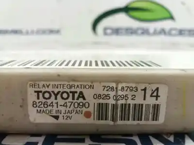 Pezzo di ricambio per auto di seconda mano modulo elettronico per toyota prius (nhw30) plug-in hybrid advance riferimenti oem iam 8264147090