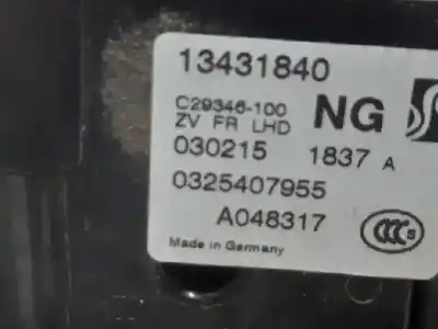 Автозапчасти б/у замок передней правой двери за opel corsa e excellence ecoflex ссылки oem iam 13431840  