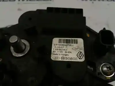 Автозапчастина б/у генератор для renault clio iv (bh_) 0.9 tce 90 посилання на oem iam 231006007r  