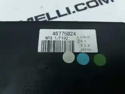 Автозапчасти б/у закрытый распределительный щит за fiat stilo (192) 1.6 16v ссылки oem iam 46775024  