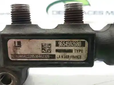 Pièce détachée automobile d'occasion RAMPE D'INJECTEUR pour CITROEN XSARA PICASSO  Références OEM IAM 9654592680  