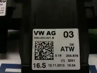 Автозапчастина б/у управління рульмом для audi a1 (8x) attraction посилання на oem iam 8x0953501b  