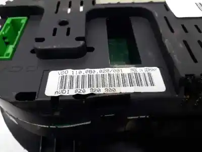 Автозапчасти б/у приборная доска за audi a2 (8z0) 1.4 tdi ссылки oem iam 8z0920900v  