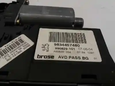 Pezzo di ricambio per auto di seconda mano motore alzacristalli anteriore destro per peugeot 307 break / sw (s1) 307 break / sw (s1) (2002 - 2005) riferimenti oem iam 9634457480