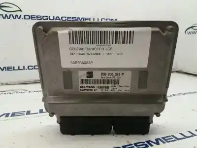 Second-hand car spare part ECU ENGINE CONTROL for SEAT IBIZA (6L1)  OEM IAM references 03E906033P  