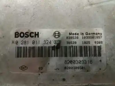 Автозапчасти б/у блок управления двигателем за renault laguna ii (bg0) dynamique 120 cv / 88 kw ссылки oem iam 8200309316  