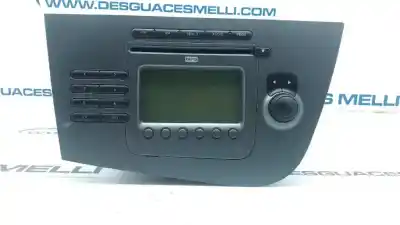 Peça sobressalente para automóvel em segunda mão SISTEMA DE ÁUDIO / RÁDIO CD por SEAT LEON (1P1)  Referências OEM IAM 1P1035186B  