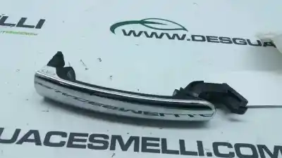 Peça sobressalente para automóvel em segunda mão puxador exterior dianteiro esquerdo por seat leon (1p1) reference referências oem iam 3b0837207ffkz