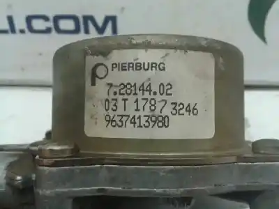Автозапчастина б/у ГАЛМУМНИЙ ДЕПРЕСОР / ВАКУУМНИЙ НАСОС для PEUGEOT 206 BERLINA  Посилання на OEM IAM 9637413980  