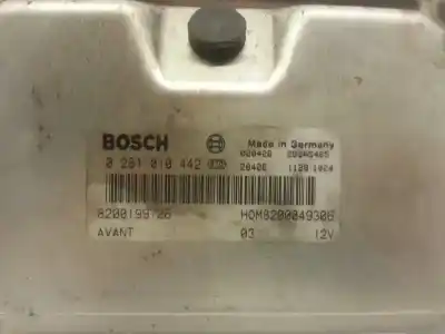 Second-hand car spare part ecu engine control for renault scénic i monospace (ja0/1_, fa0_) 1.9 dti (ja1u) oem iam references 8200199726  