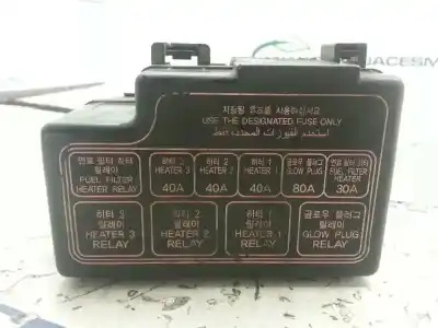 Pezzo di ricambio per auto di seconda mano scatola relè/fusibili per kia carens (un) emotion riferimenti oem iam 914902e000