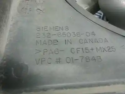 Peça sobressalente para automóvel em segunda mão termoventilador elétrico por chrysler voyager (rg) 2.4 se referências oem iam 04809170ae