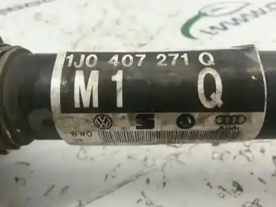 Pezzo di ricambio per auto di seconda mano trasmissione anteriore sinistra per audi a3 (8l) 1.6 ambiente riferimenti oem iam 1j0407271q  