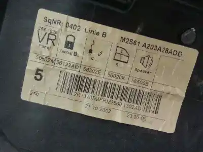 Second-hand car spare part PASSENGER SIDE RIGHT WINDOW REGULATOR for FORD FIESTA (CBK)  OEM IAM references 2R13705MFRM2560  