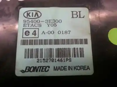 Peça sobressalente para automóvel em segunda mão centralina do motor por kia sorento 2.5 crdi concept referências oem iam 954003e300