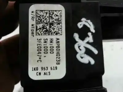 Peça sobressalente para automóvel em segunda mão comutador de limpa vidros por seat leon (1p1) sport limited referências oem iam 1k0953519