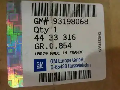 Peça sobressalente para automóvel em segunda mão kit de embreagem por opel vivaro 1.9 cdti cat (f9q-760 / l08) referências oem iam 93198068  