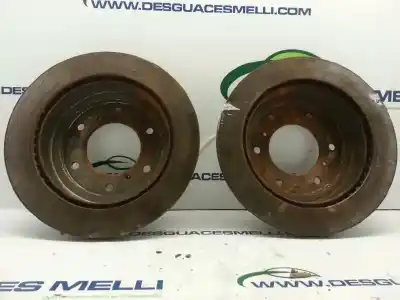 Peça sobressalente para automóvel em segunda mão disco de travão traseiro por mitsubishi montero (v60/v70) 3.2 di-d all-four referências oem iam mr418067