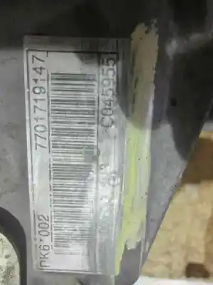 Автозапчастина б/у коробка передач для renault laguna ii (bg0) 2.2 dci turbodiesel 150 cv / 110 kw посилання на oem iam pk6002  6 velocidades