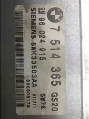 Second-hand car spare part automatic gearbox control unit for bmw x5 (e53) 3.0i oem iam references 5wk33503aa  