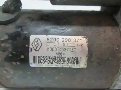 Peça sobressalente para automóvel em segunda mão motor de arranque por renault grand modus 1.6 16v referências oem iam 8200298371  