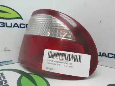 Second-hand car spare part right tailgate light for daewoo lanos se oem iam references 96500232  