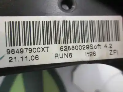 Peça sobressalente para automóvel em segunda mão comandos de alavanca por citroen c4 coupe 1.4 16v referências oem iam 96497900xt  
