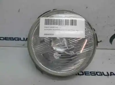 Pezzo di ricambio per auto di seconda mano faro anteriore destro per mitsubishi montero (v20/v40) 2500 td gl riferimenti oem iam mb683892  