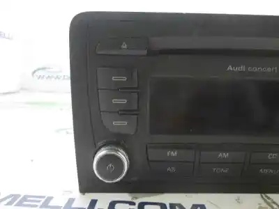 Автозапчастина б/у аудіо система / радіо cd для audi a3 (8p) 2.0 tdi посилання на oem iam 8p0035186g  