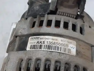 Автозапчастина б/у генератор для opel corsa e (x15) 1.4 turbo (08, 68) посилання на oem iam 13585666b  