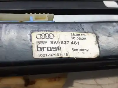 Автозапчасти б/у регулятор стекла переднего левого за audi a4 b8 (8k2) 2.0 tdi ссылки oem iam 8k0837461  