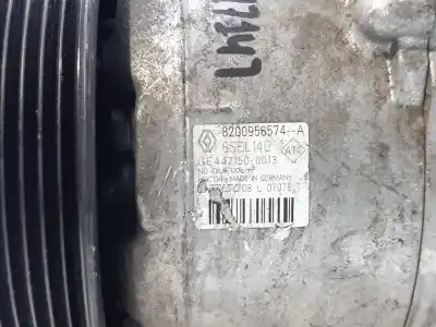 Pièce détachée automobile d'occasion compresseur de climatisation pour renault scenic iii  références oem iam 8200956574a  