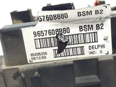 Second-hand car spare part bsm control unit for citroen berlingo 1.9 d multispace oem iam references 9657608880  