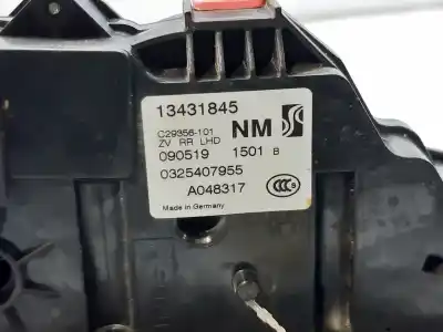 Pezzo di ricambio per auto di seconda mano serratura porta posteriore destra per opel corsa e 120 aniversario 90 cv / 66 kw riferimenti oem iam 13431845