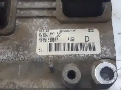 Second-hand car spare part ecu engine control for alfa romeo 147 (190) 1.6 16v cat oem iam references 00551985560