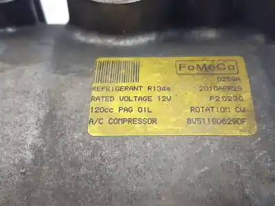 Автозапчастина б/у компресор кондиционера для ford fiesta (cb1) titanium посилання на oem iam 8v5119d629df  