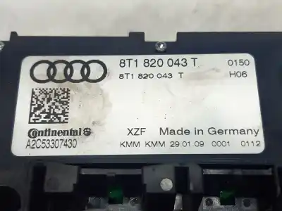 Автозапчастина б/у клімат-контроль для audi a4 avant (8k5) (2008) básico quattro посилання на oem iam 8t1820043t