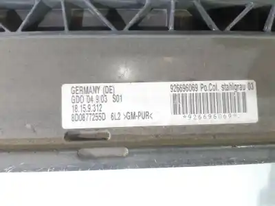 Автозапчастина б/у електричний дах для porsche cayenne (9pa) turbo 4.5 посилання на oem iam 8d0877255d  